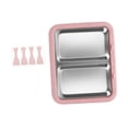 thumbnail image 3 of DOLITY Ice Cream Maker DIY Household Easy to Clean Multifunction Instant Cold Plate Pink No Lid, 3 of 9