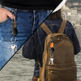 thumbnail image 3 of 3Pack Retractable Keychain Heavy Duty Retractable Lanyard Badge Holder Retractable Clip Retractable Key Ring Key Holder, 3 of 7