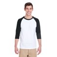 thumbnail image 1 of Gildan T-Shirt Raglan 3/4 pour Adulte en Coton Épais, 1 of 1