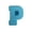 P, variant on SLYNSHome Letters Molds,Silicone Fondant Mold Chocolate Molds 26 Letters Silicone Molds for Baking Desserts and Cake Decoration - W