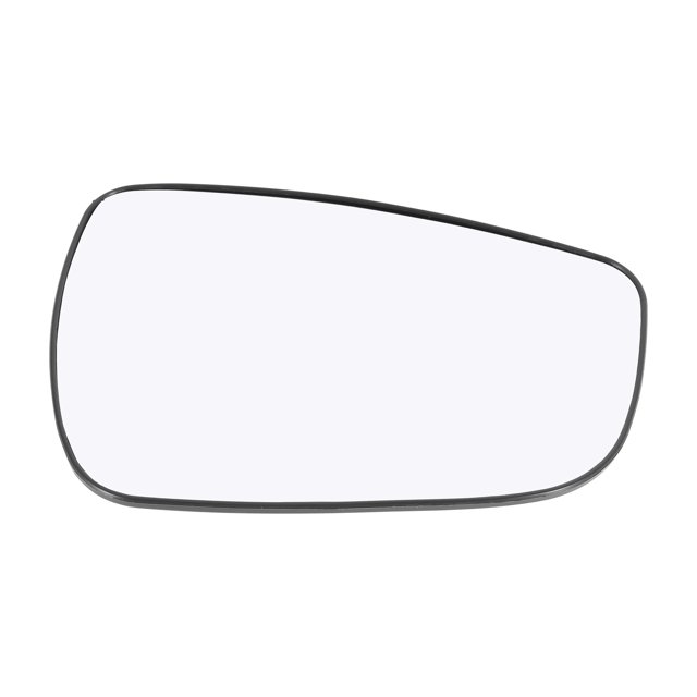 Unique Bargains 1 Pcs Rearview Right Side Heated Mirror Glass Backing for Hyundai Elantra 2011-2017, Elantra GT 2013-2017, and Accent 2012-2017. Clear aspherical glass with black backing plate, designed for power operation mirrors. Heated functionality ensures quicker defrost. Ideal for car mirror replacement in automotive body parts. Dimensions: 18x12.7cm (7.09x5.00 inches).