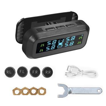 Système de Surveillance de la Pression des Pneus de RV/remorque, RV TPMS avec 4 Capteurs Externes