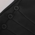 thumbnail image 4 of Gspmoly Robes d'Été pour Femmes 2025, Mode Femmes Robe Chemise à Col Rond Uni à Manches Longues Taille Haute Robes de Soirée pour Femmes Économies d'Été, 4 of 5