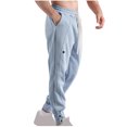 thumbnail image 5 of FAIWAD Mens Sweatpants Elastic High Waist Drawstring Workout Joggers Pants Button up Outdoor Trousers, 5 of 5