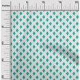 thumbnail image 2 of oneOone Rayon Sea Green Fabric Poker Card Craft Projects Decor Fabric Printed By The Yard 56 Inch Wide, 2 of 4