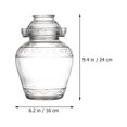 thumbnail image 3 of Miangastore Pot de Fermentation Cornichon Réservoir de Fermentation de Légumes Fermentation Cornichon Contenant Transparent, 3 of 9