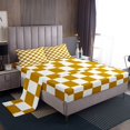 thumbnail image 1 of Erosebridal Plaid Buffalo Bed Sheets Set King Size, Checkered Bed Sheets King, Rectangle Room Decor 4 Pieces, 1 of 7