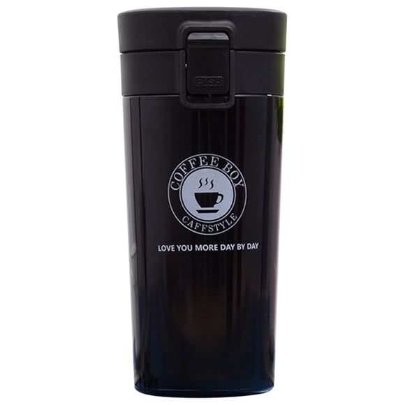 EGNMCR Cups Portable Stainless Steel Vacuum Flask Coffee Cup Travel Water Bottle Large-capacity Coffee Cup Coffee Mug Water cup