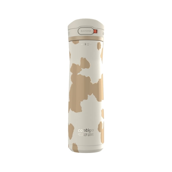 Contigo x Ally Love Jackson Chill 2.0 Stainless Steel Water Bottle with AUTOPOP Lid, 24 oz (709 ml)