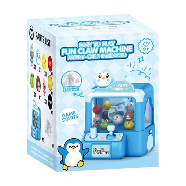 Mini Machine de poupée automatique pour enfants, jouet à pièces de dessin animé, grue à griffes avec musique légère, cadeaux pour enfants  26