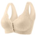 thumbnail image 5 of Kcodviy Women Seamless Bra Front Woman Bra Button Comfortable Beautiful Back Women Bra Set and Woman's Sports Bra Long Lined Sports Bra Compression Bra for Women, 5 of 5