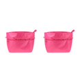 thumbnail image 1 of Baohd Expandable Purse Organiser With Zip Closure Convenient Storage For Handbag Waterproof Nylon Bag Cloth Storage Organiser rose red 2Set, 1 of 6