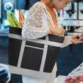thumbnail image 5 of Insulated Cooler Bag, Reusable 40l Soft Cooler Bags, Cooler Leak Proof Portable Thermal Bags For Groceries Beach Black, 5 of 5
