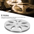 thumbnail image 3 of 1/4 7 Inch Empty Tape Reel, 8 Hole Universal Open Reel Sound Tape Empty Reel, Aluminum Take Up Reel Opening Machine Part, 3 of 8