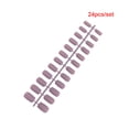thumbnail image 3 of 1 Set Glue on Nails Medium Length Files Stick Simple Operation Beauty Full Cover Wraps Art Decals Artificial Beauty Tool Manicure Kit Decorations 29, 3 of 6