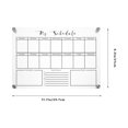 thumbnail image 3 of 1 Set Desktop Whiteboard Small Dry Erase Board Desktop Dry Erase Board Hanging Whiteboard, 3 of 9