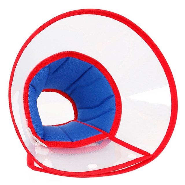 Adjustable Pet Dog Puppy Recovery Collar Wound Healing Protective Cone Collar