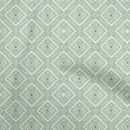 thumbnail image 1 of oneOone Tissu Polyester Spandex Vert2 Tissu Géométrique pour Robe Tissu Imprimé au Mètre 56 Pouces de Large, 1 of 4