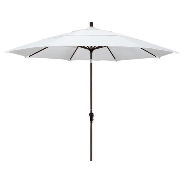 California Umbrella Parasol de Patio 11 Pieds Blanc