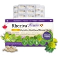 thumbnail image 1 of Brain Supplement for Memory, Focus, Cognitive Health, Rhodiola Rosea, Bacopa Monnieri, Multivitamin with Vitamin B Complex, Biotin, Magnesium, Iodine for Brain Function - 60 Capsules, 1 Pack, 1 of 7