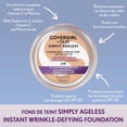 thumbnail image 3 of COVERGIRL Simply Ageless Instant Wrinkle Defying Foundation with Hyaluronic Complex, Vitamin C, and Niacinamide - SPF 28, 100% Cruelty-Free, 3 of 6