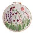 thumbnail image 2 of EGNMCR Beginner's Embroidery Flower Kit,Beginner Hand Embroidery 0 Based Diy Hand Embroidery Material Package embroidery embroidery, 2 of 3
