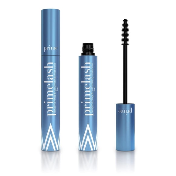 Prime Prometics PrimeLash Mascara for Women 60+ – Volumizing & Lengthening, Long-Lasting, Clump-Free, Hypoallergenic Black