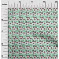 thumbnail image 1 of oneOone Polyester Lycra Fabric Leaves & Floral Block Fabric Prints By Yard 56 Inch Wide, 1 of 4