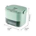 thumbnail image 3 of Pressing Ice Tray Ice Ice Box Ice Grinding Tool Large Capacity Ice Storage Household Food Grade Refrigerator, 3 of 6