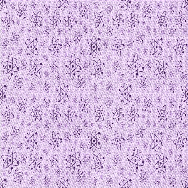 Ahgly Company Machine Washable Indoor Square Transitional Heliotrope Purple Area Rugs, 6' Square