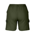 thumbnail image 4 of Timegard Shorts Cargo pour Femmes Grande Taille Taille Haute à Jambe Grand Shorts d'Été de Randonnée avec Multiples Poches, 4 of 6