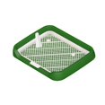 thumbnail image 3 of Runquan Indoor Dog Potty Tray Indoor Dogs Potty Train Pads for Small and Medium Dogs green, 3 of 8