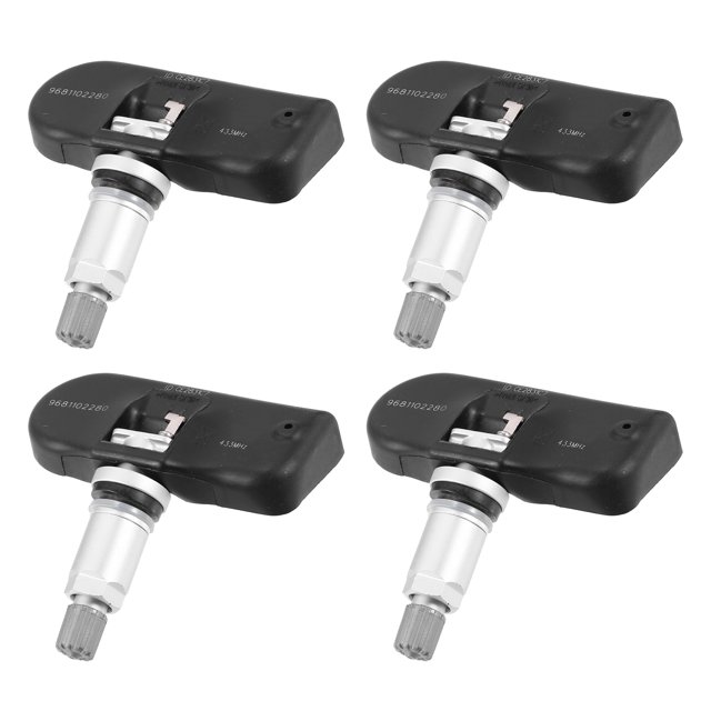 Unique Bargains 4 Pcs 9681102280 Capteur de Système de Surveillance de la Pression des Pneus Capteur TPMS 433MHz pour Rover de la Gamme de Rover Terrestre