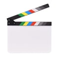 thumbnail image 4 of PEPISKY 30*24cm Acrylic Film Clapboard Multicolour Wooden Clapper Board Slate, 4 of 8