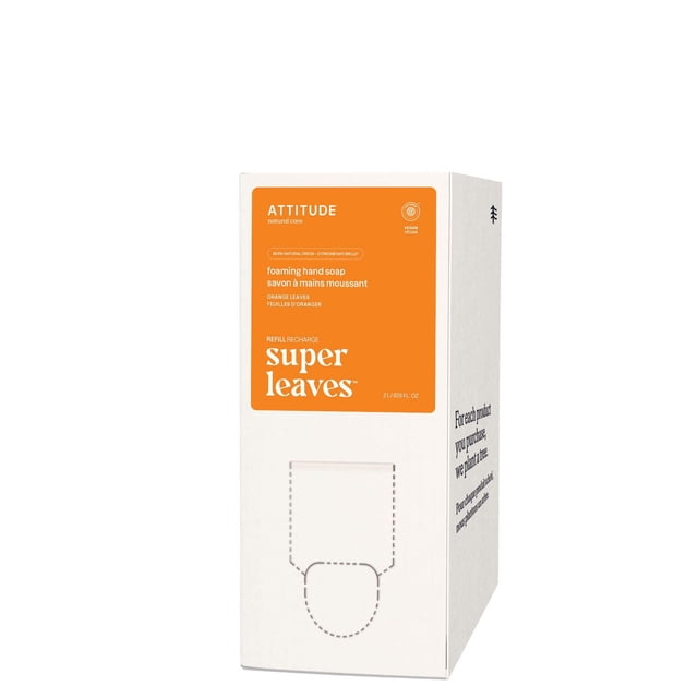 ATTITUDE super leaves, Liquid Hand Soap, Orange Leaves