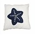 thumbnail image 3 of Old Modern Handicrafts AB003 Oreiller Blanc, Étoile Bleue, 3 of 4