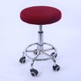 thumbnail image 3 of pitrice Housses Élastiques pour Tabouret de Bar Housse de Siège Ronde Coussin Vin, 3 of 6