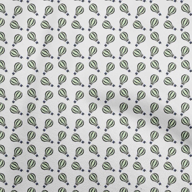 oneOone Viscose Chiffon Mint Fabric Travel Sewing Material Print Fabric By The Yard 42 Inch Wide
