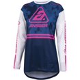 thumbnail image 1 of Answer 447401 A23 Arkon Trials Maillot Femme, Bleu, Blanc & Magenta - Extra Small, 1 of 1