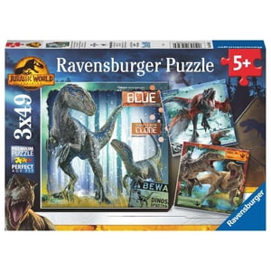 Ravensburger - Jurassic World Dominion 3x49pc Puzzle