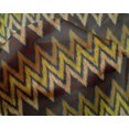 thumbnail image 4 of oneOone Silk Tabby Fabric Chevron Ikat Printed Fabric 1 Yard 42 Inch Wide, 4 of 4