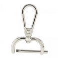 thumbnail image 1 of jifeng 6xSwivel Snap Hooks Replacement DIY Crafts Clips Swivel Lobster Clasps 25mm, 1 of 9
