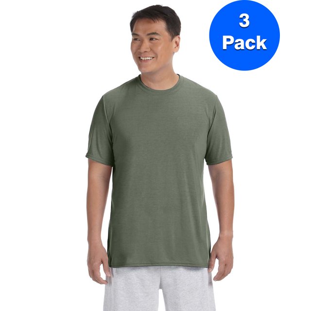 Gildan Men's Performance Men's . T-Shirt - G420 (Pack Of 3)