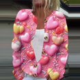 thumbnail image 1 of LOVZFMLL Vestes pour Femmes Mode Blouse Imprimée Manches Longues Sweat à Capuche, 1 of 5