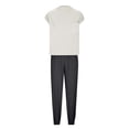 thumbnail image 3 of Timegard Ensembles Lounge pour Femmes 2 Pcs Hauts Courts Amples à Manches Cap Courtes Pantalons à Bas Resserré avec Poches Tenues, 3 of 4