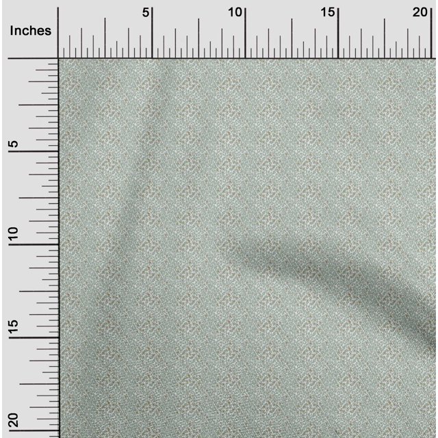 oneOone Cotton Silk Fabric Leopard Animal Skin Decor Fabric Printed BTY 42 Inch Wide