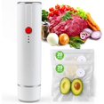 thumbnail image 1 of BoxLegend Handheld Vacuum Sealer for Food with 40 Reusable Vacuum Sealer Bags, Compact Vacuum Sealer Machine, Portable Seal Meal Saver, Wireless Food Sealer, 1 of 8