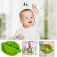 thumbnail image 1 of Boovnll Flatware, New Monkey Children's, Non Slip Suction Cup, Integrated Baby Separated Food Grade, Kitchen Gadgets, Silverware Set, Cutlery Set, 1 of 6