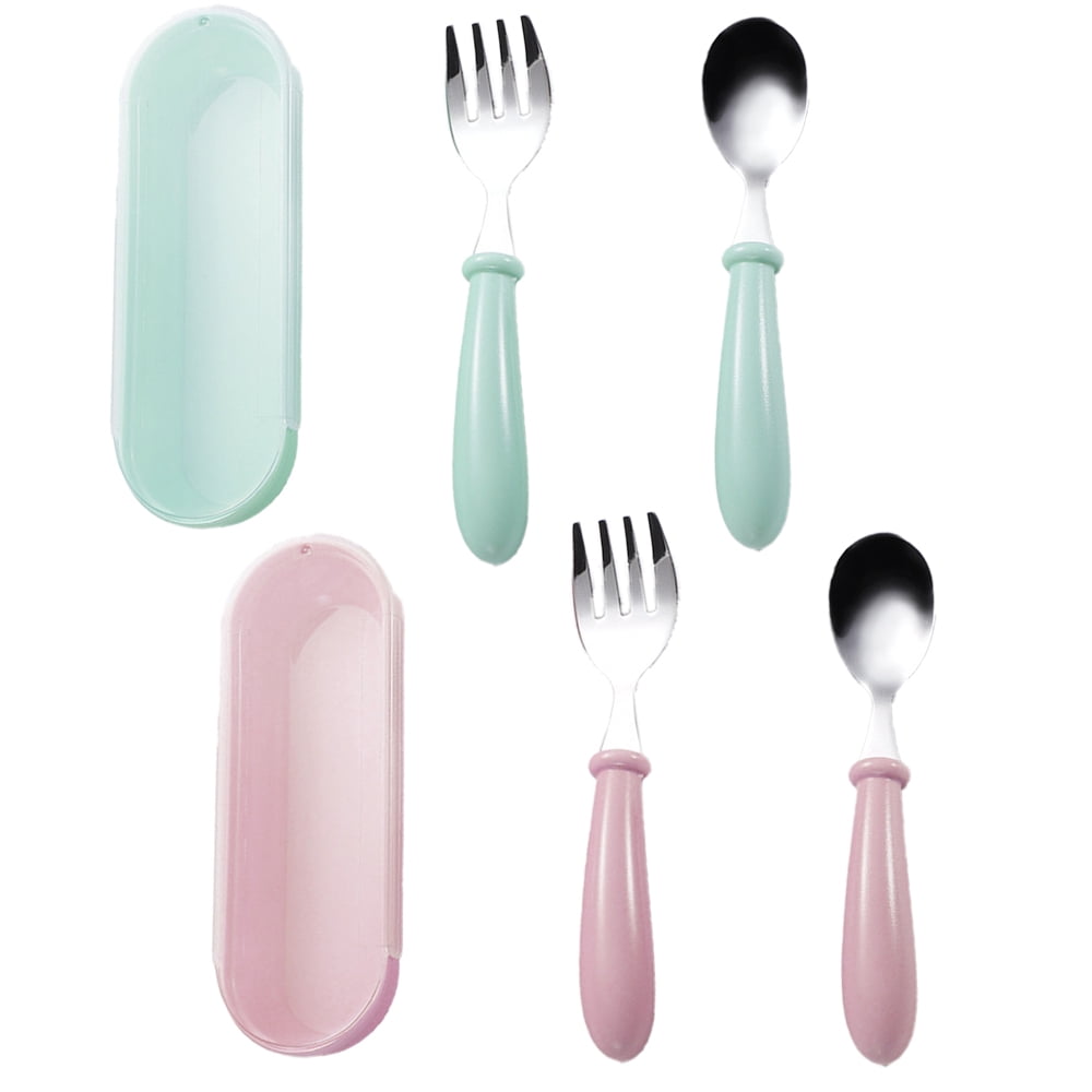 Child and Toddler Flatware - Kids Utensil Set - Metal Kids Cutlery Set