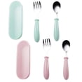 thumbnail image 1 of Child and Toddler Flatware - Kids Utensil Set - Metal Kids Cutlery Set, 1 of 5